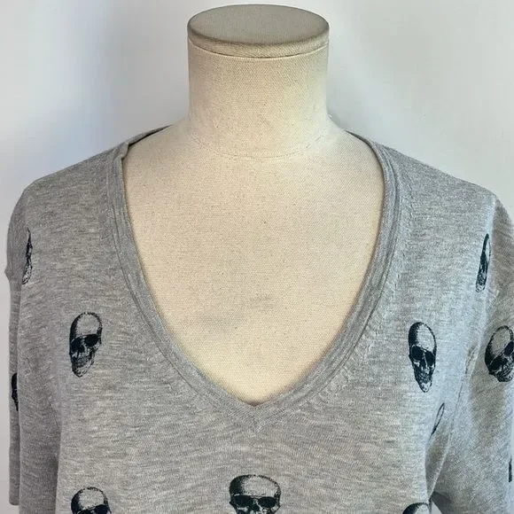 Skull Cashmere Tee - Picture 6 of 8